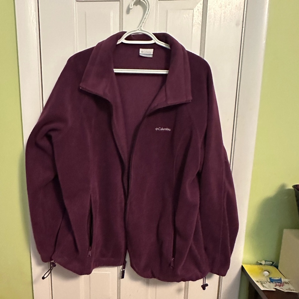 Columbia Women's Purple Fleece Jacket